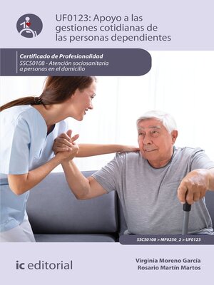 cover image of Apoyo a las gestiones cotidianas de las personas dependientes. SSCS0108